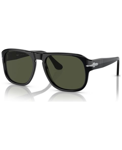 Солнцезащитные очки Persol Unisex Sunglasses, PO3310S - Jean, цвет: Чёрный