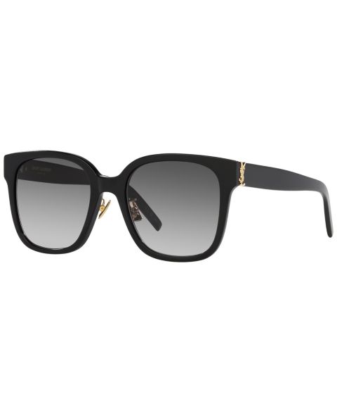 Женские солнцезащитные очки Saint Laurent Gradient Sunglasses, SL M105, цвет: Чёрный