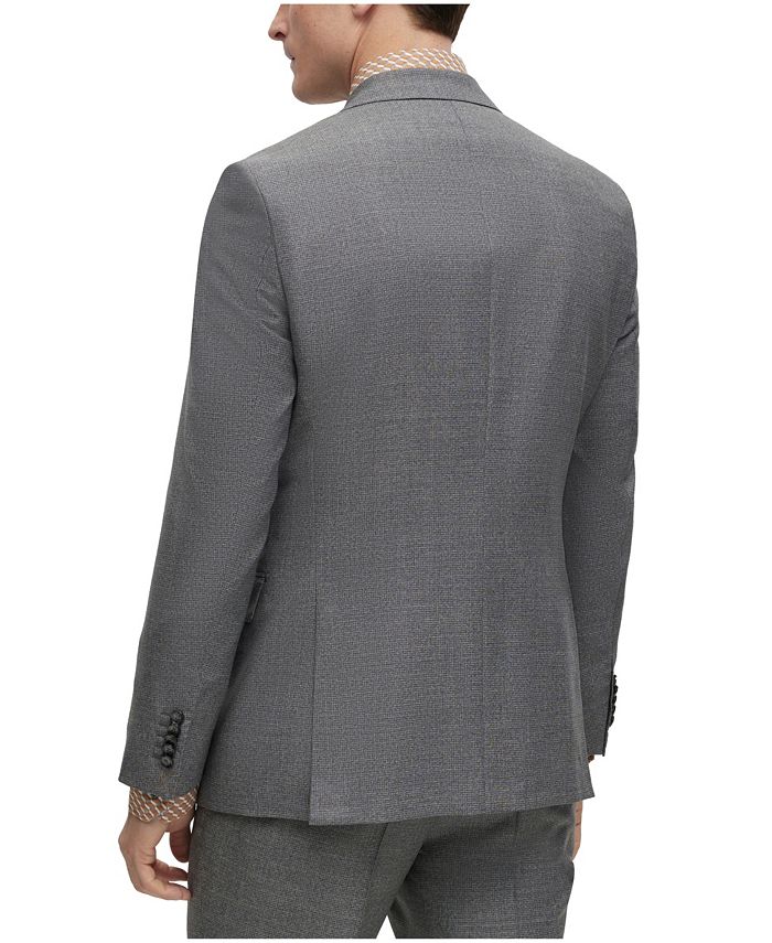 Hugo Boss Men's Slim-Fit Wool Serge Suit - Macy's