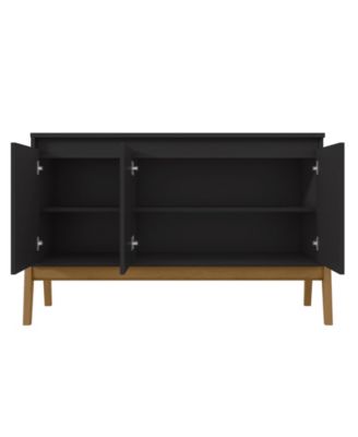 Gales 48.5" Medium Density Fiberboard 4-Drawer Sideboard