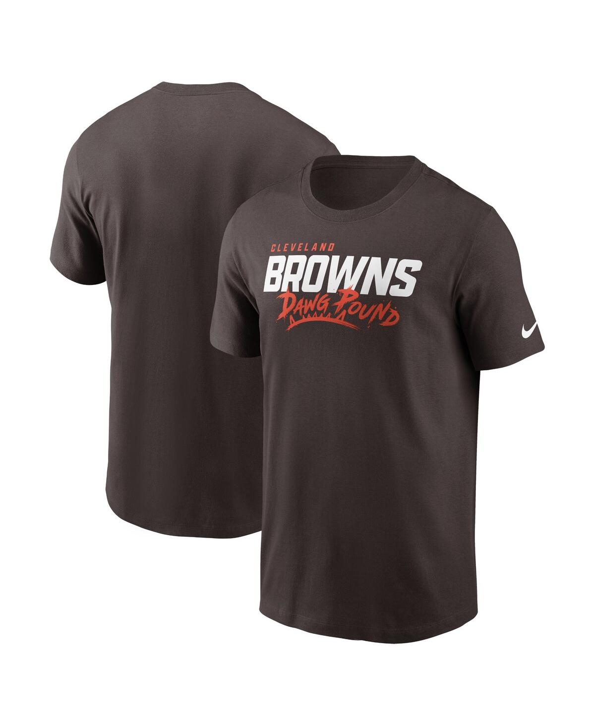 Nike Men's  Brown Cleveland Browns Local Essential T-shirt