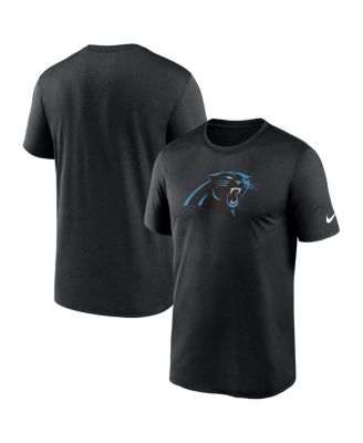 Men's Black Carolina Panthers Legend Logo Performance T-shirt
