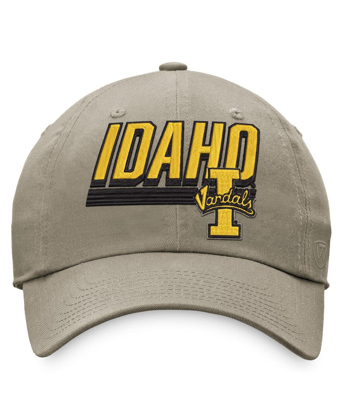 Shop Top Of The World Men's  Khaki Idaho Vandals Slice Adjustable Hat