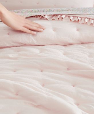 Hailee Microfiber 2 Piece Quilt Set, Twin