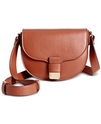 On 34th Holmme Saddle Crossbody, Created for Macy's - Macy's
