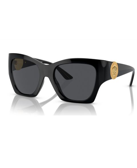 Женские солнцезащитные очки Versace Sunglasses, VE4452, цвет: Чёрный