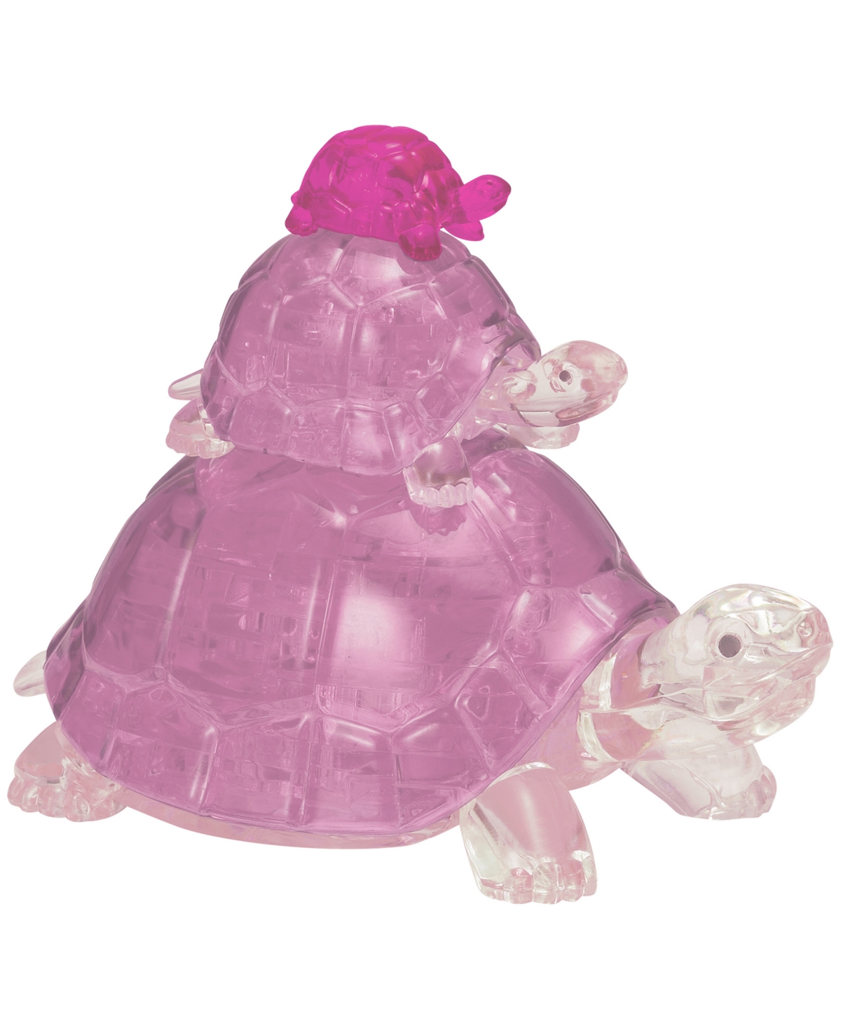 University Games Kids' Bepuzzled 3d Crystal Puzzle Turtles, 37 Pieces In No Color