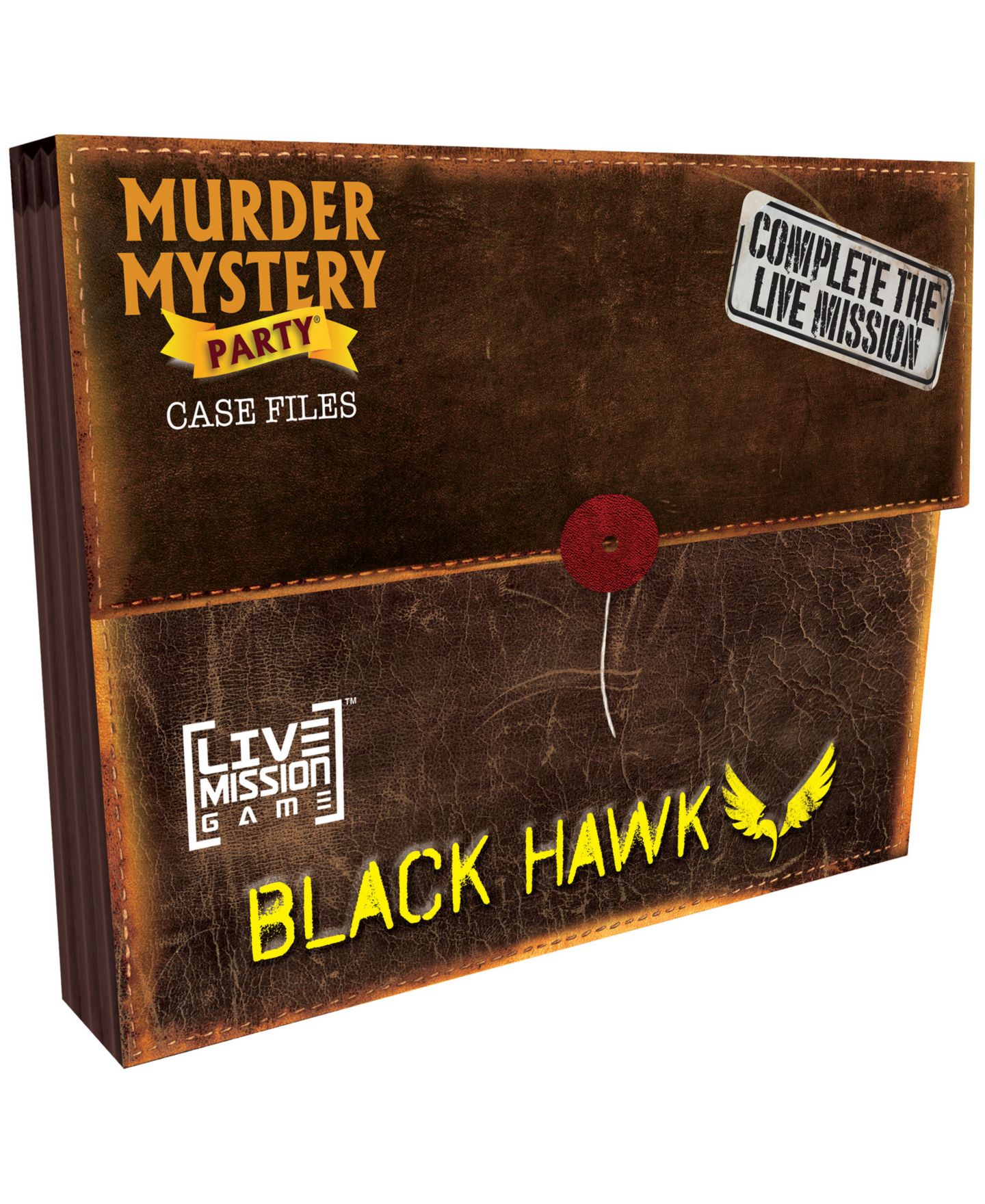 Детская настольная игра University Games Murder Mystery Party Black Hawk Board Game, от 17 лет — фото 2