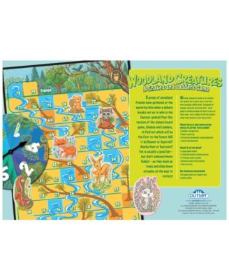 Outset Media Woodland Creatures Snakes and Ladders