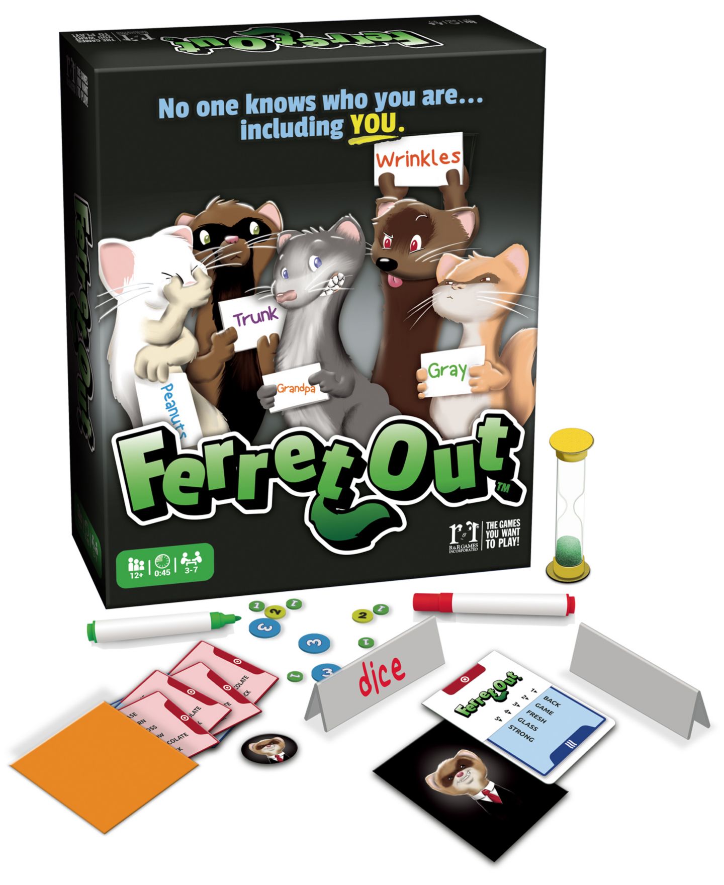 Детская настольная игра University Games Ferret Out Board Game, от 12 лет — фото 3