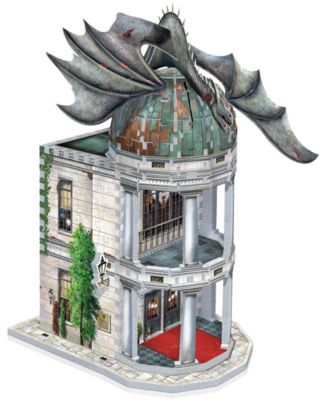 Wrebbit Harry Potter Diagon Alley Collection Gringotts Bank 3D Puzzle, 300 Pieces
