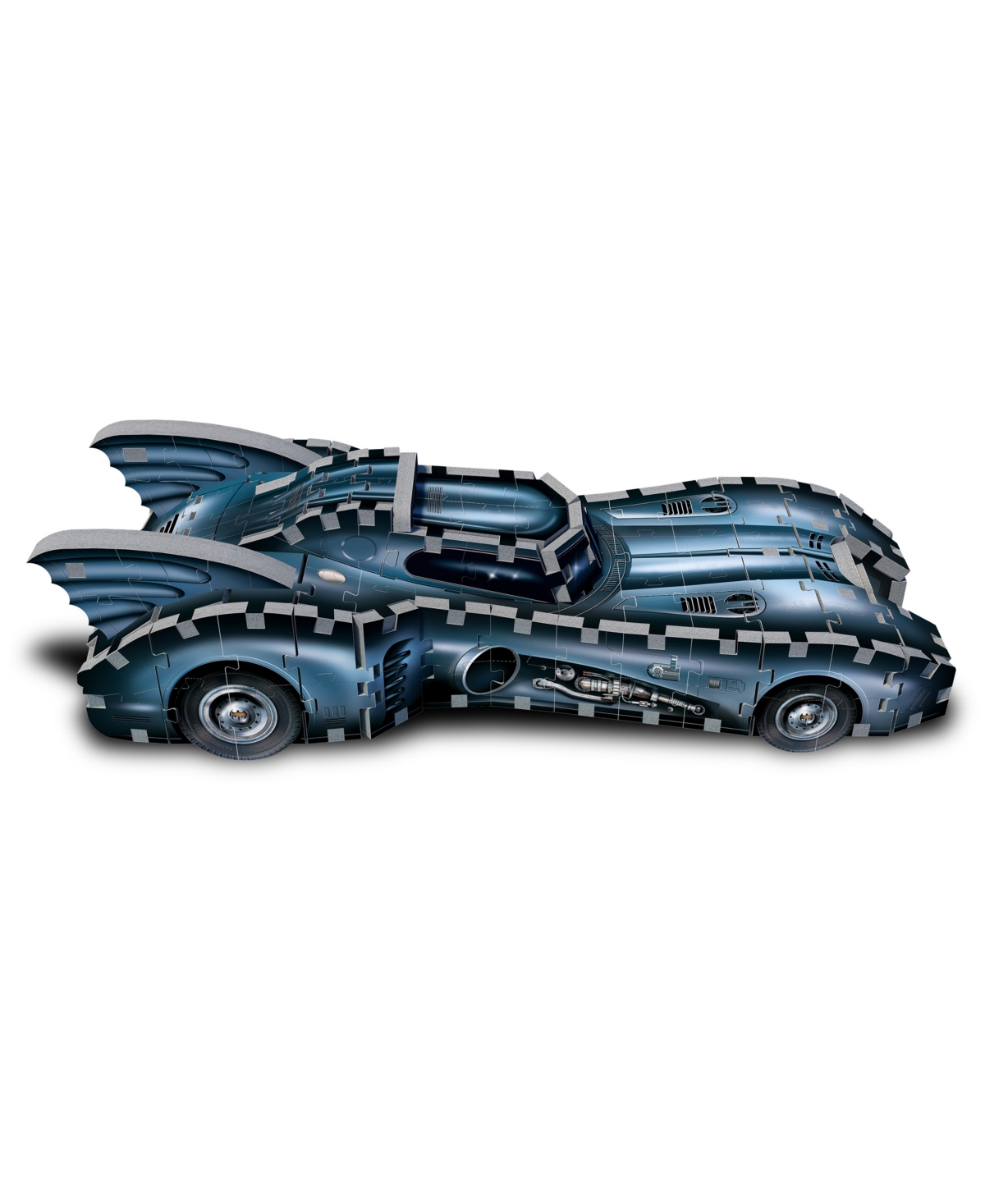 Shop University Games Wrebbit Dc Batman Batmobile 3d Jigsaw Puzzle, 255 Pieces In No Color