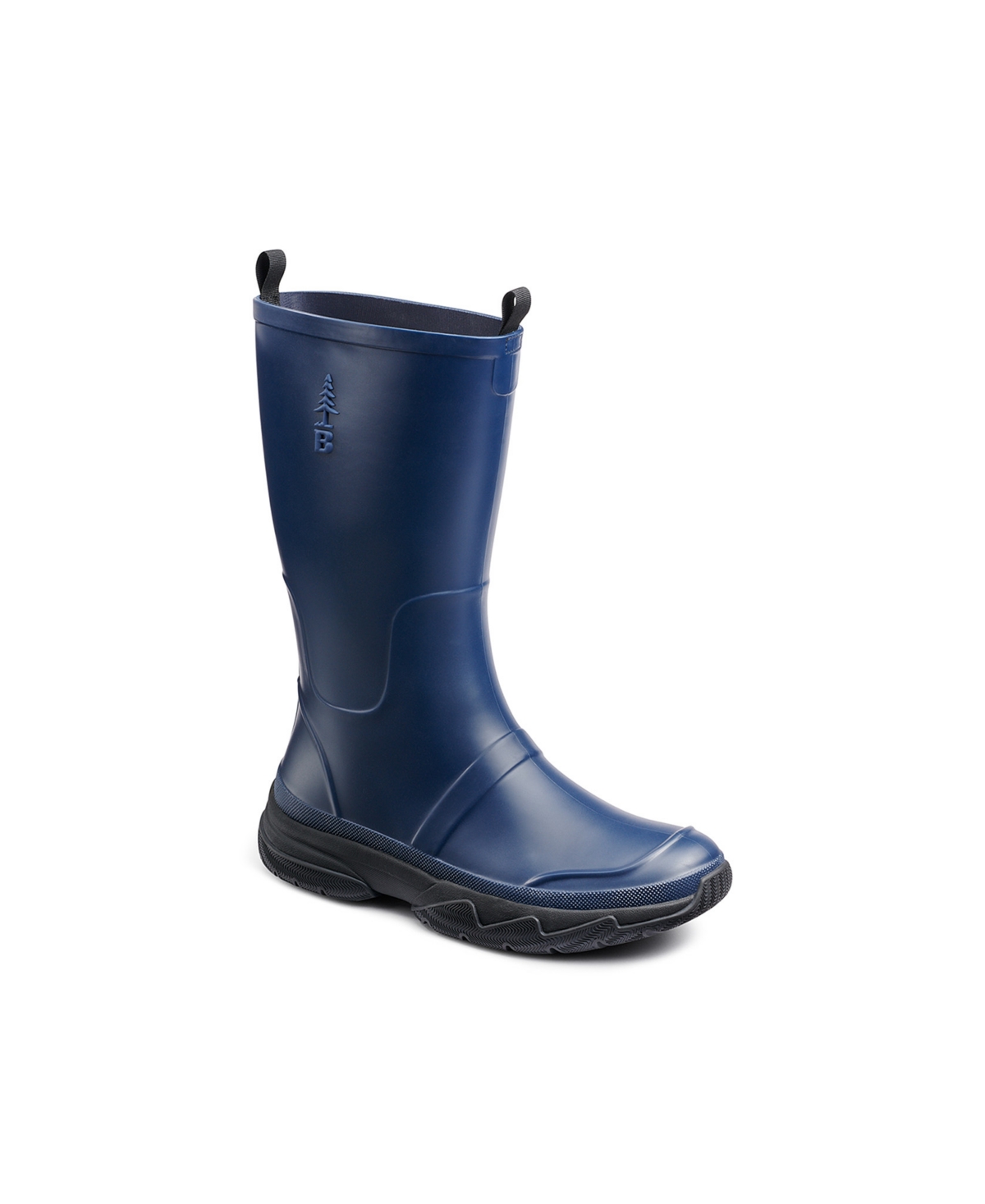 Bass Outdoor Men's Field Water Resistant Rain Boots In Dress Blue