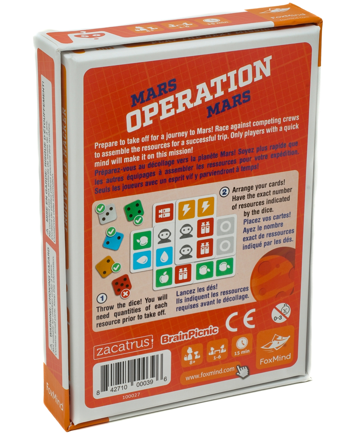 Shop University Games Foxmind Games Mars Operation Family Game In No Color