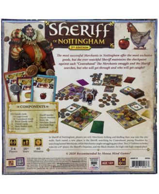 Cmon Sheriff of Nottingham Game 2nd Edition