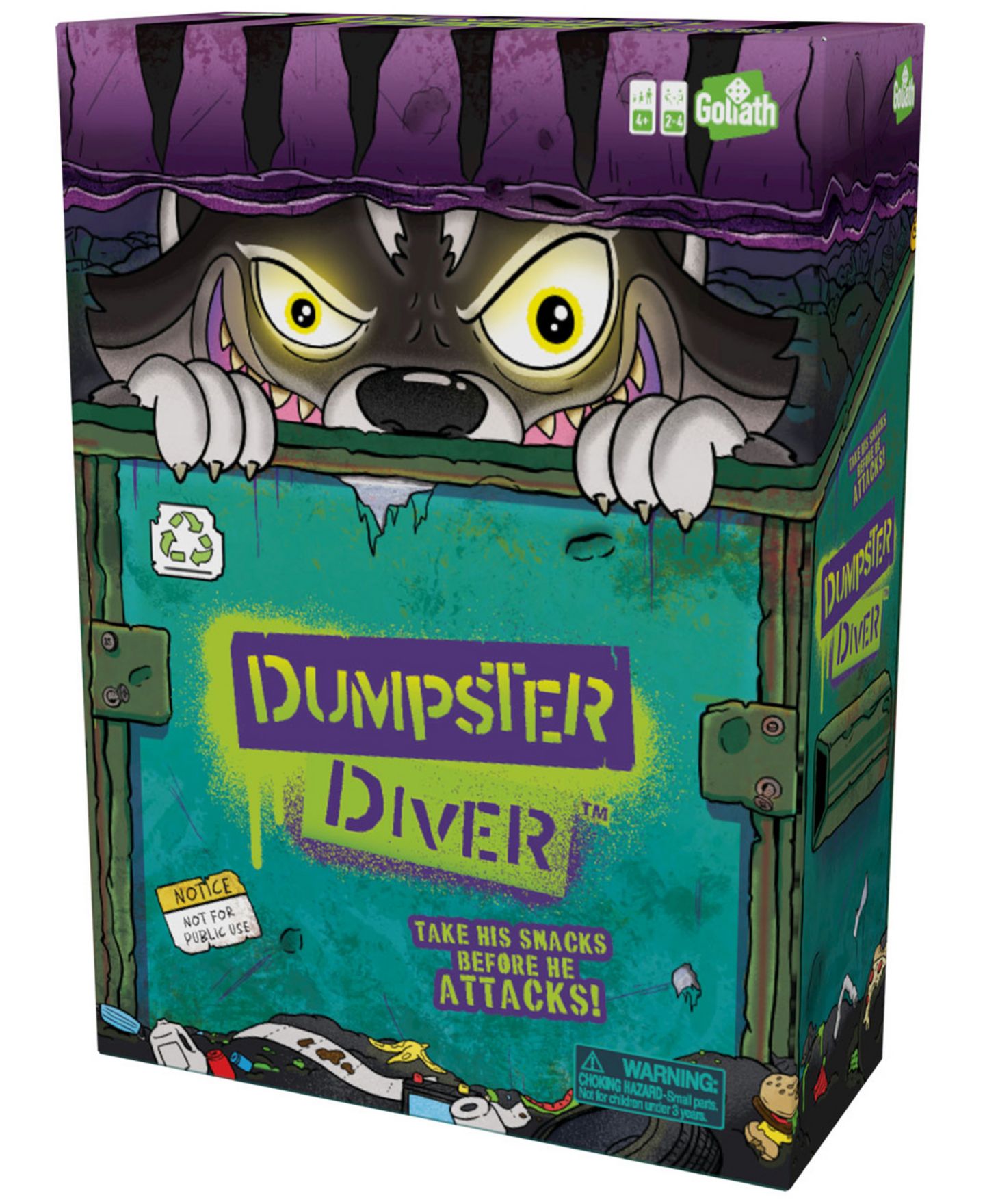 Настольная игра University Games Dumpster Diver для 2-4 игроков, от 4 лет — фото 2