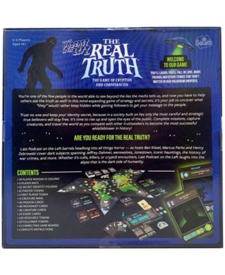 Goliath the Last Podcast on the Left Presents the Real Truth the Strategy Game of Creatures, Cryptids, and Conspiracies