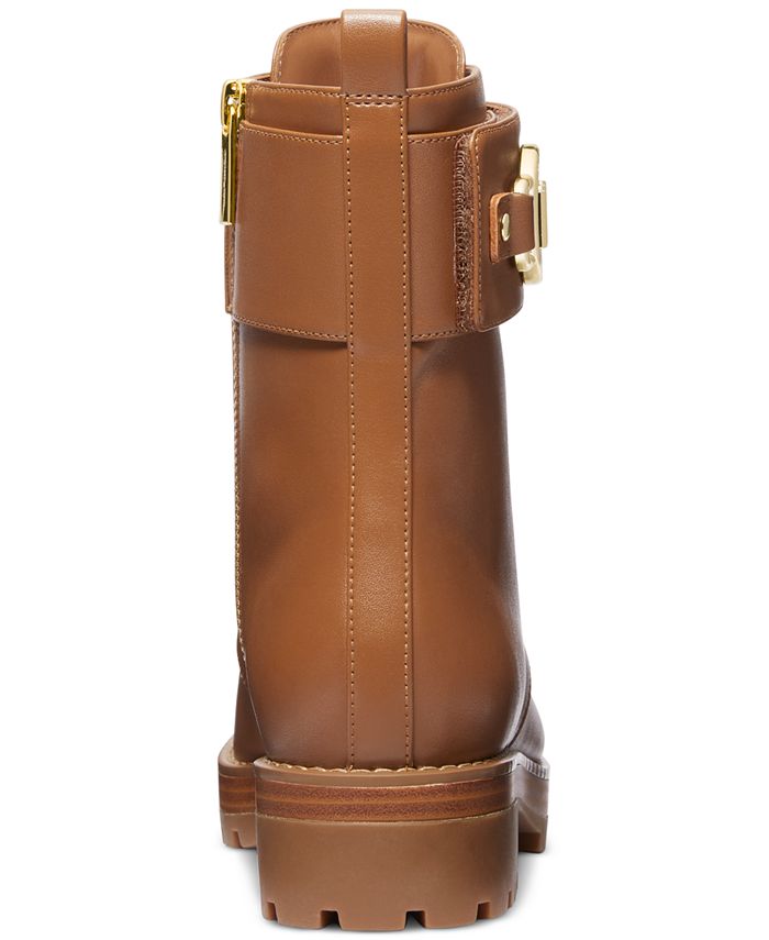 michael kors corey lace up booties