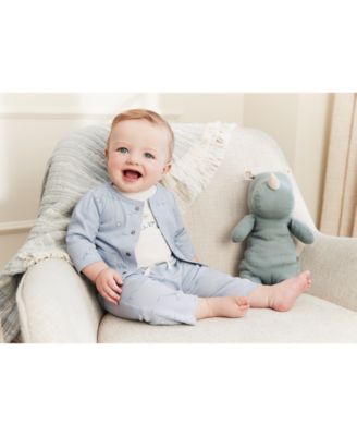 Baby Boys Little Cardigan, Bodysuit and Pants, 3 Piece Set
