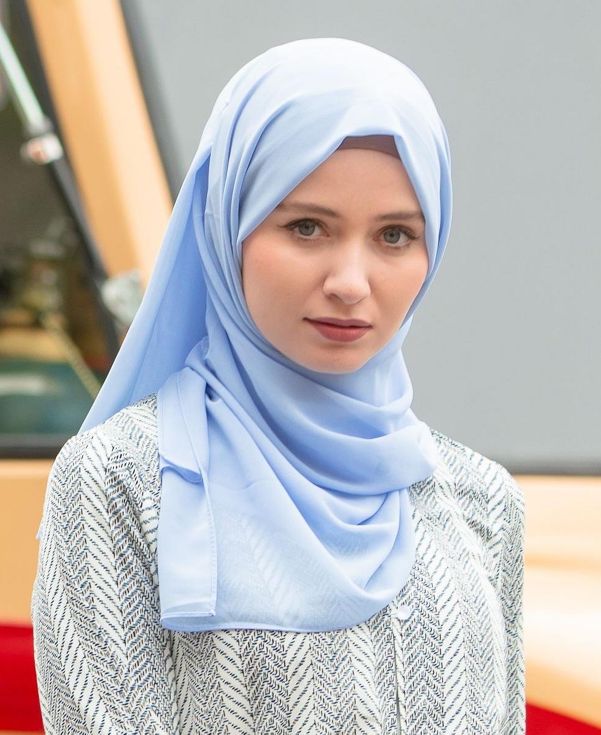 Urban Modesty Women's Chiffon Hijab In Light Blue