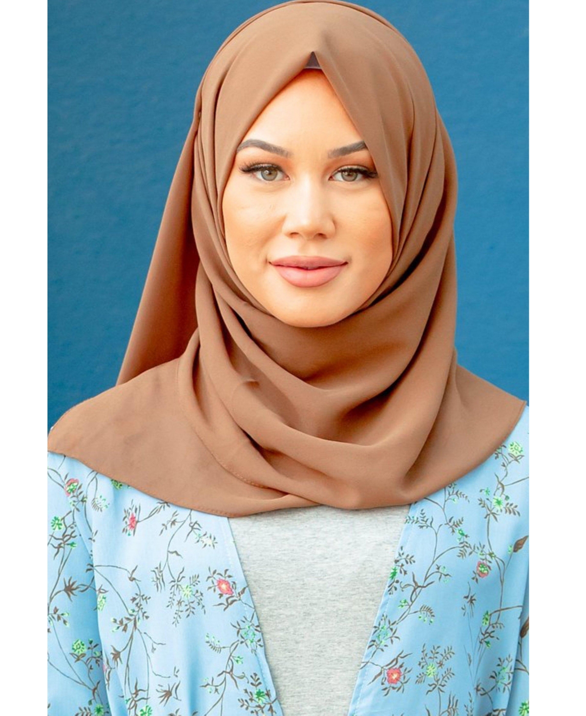 Urban Modesty Women's Chiffon Hijab In Mocha