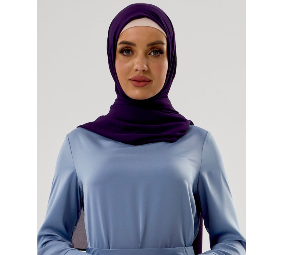 Urban Modesty Women's Chiffon Hijab In Purple
