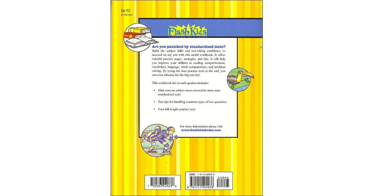 Test Prep: Grade 7 (Flash Kids Test Prep Series) by Flash Kids Editors