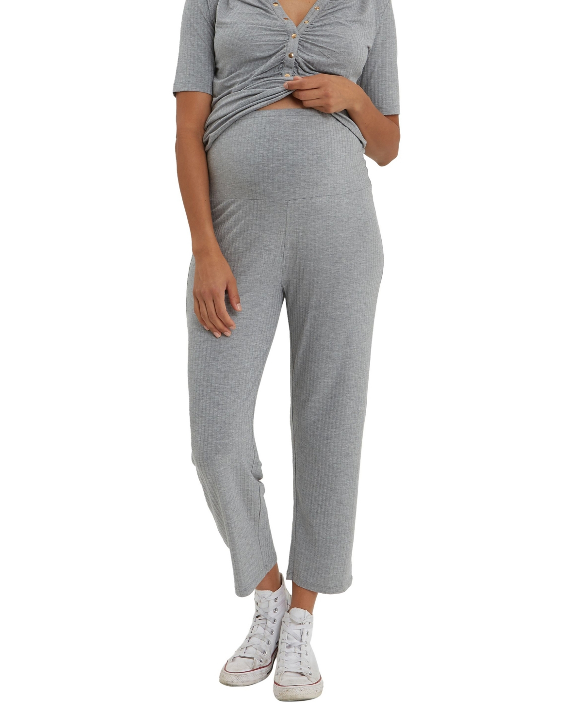 NOM MATERNITY WOMEN'S CAMILLA OVER-THE-BELLY MATERNITY PANTS