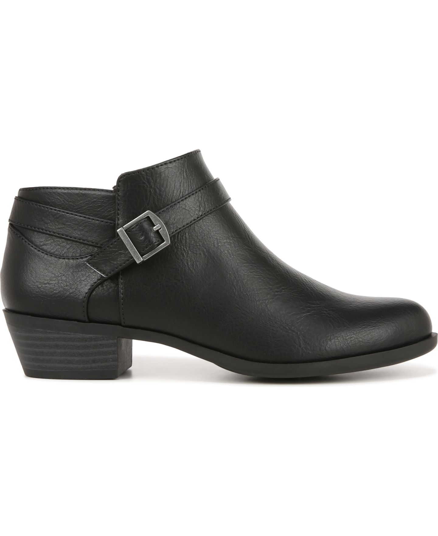 Женские ботинки LifeStride Alexander Booties, цвет: Чёрная искусственная кожа — фото 2