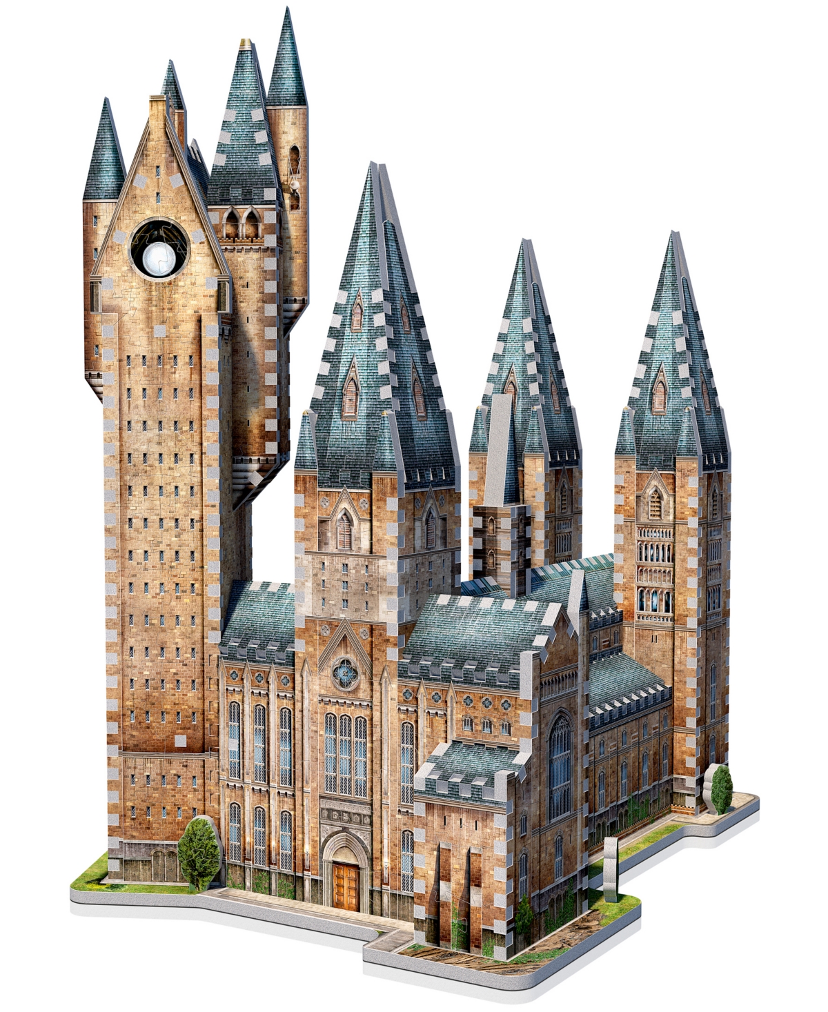 University Games Wrebbit Harry Potter Collection Hogwarts Castle 2 3d Puzzles Great Hall And Astronomy Tower, 1725 Pi In No Color