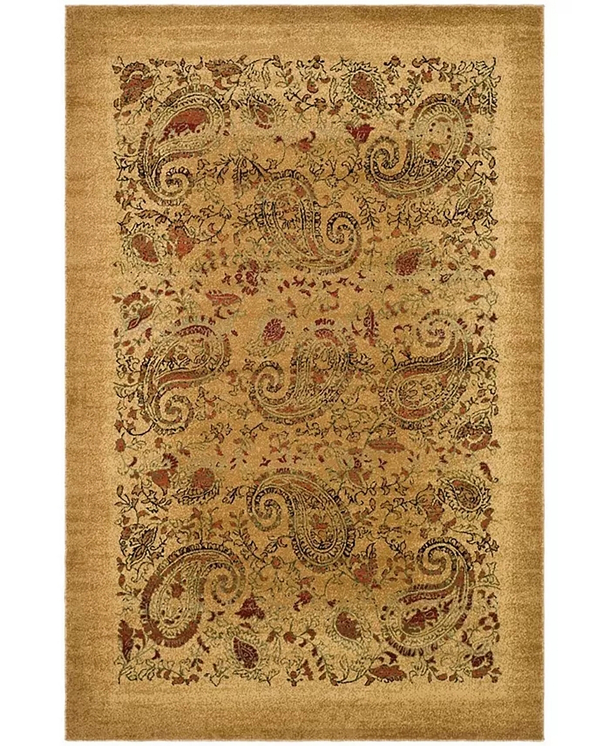 Safavieh Lyndhurst Beige and Multi 8' x 11' Area Rug - Beige