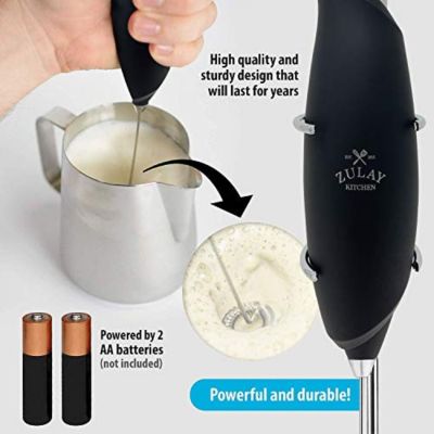 One-Touch Handheld Milk Frother – Easy Use Foam Maker