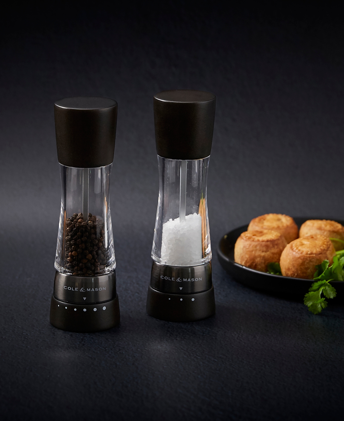 Cole & Mason 2 Piece Salt and Pepper Mill Derwent Wood Gift Set