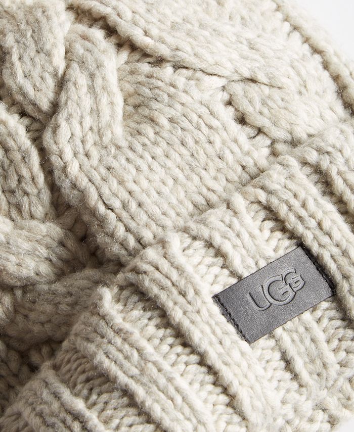 Women’s Faux Fur Knit Beanie main image 1