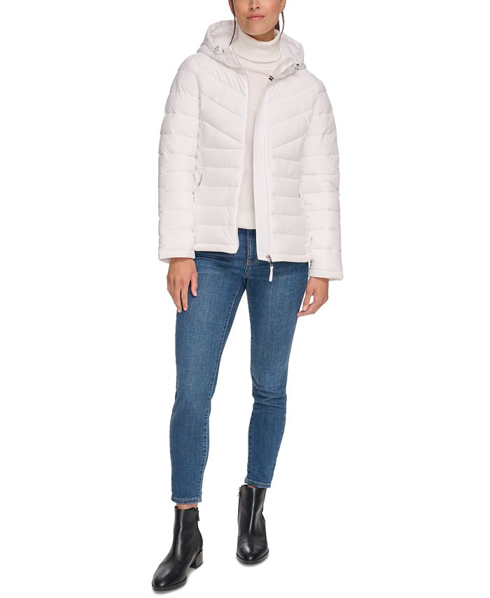 Tommy Hilfiger Women's Hooded Packable Puffer Coat Macy's