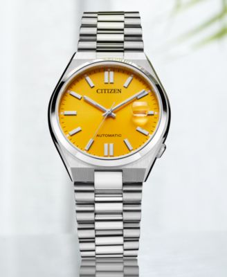 Men's Tsuyosa Automatic Stainless Steel Bracelet Watch 40mm