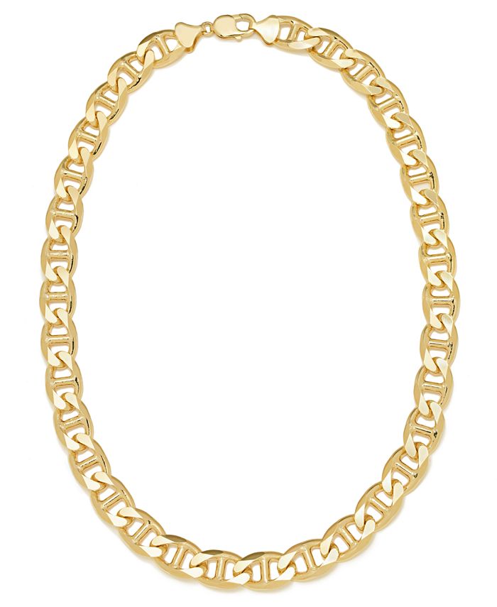 Macy's Men's Mariner Link 22" Chain Necklace (13.5mm) in 14k Gold