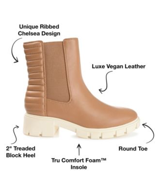 Women's Tatiana Pull On Stretch Gore Lug Sole Booties