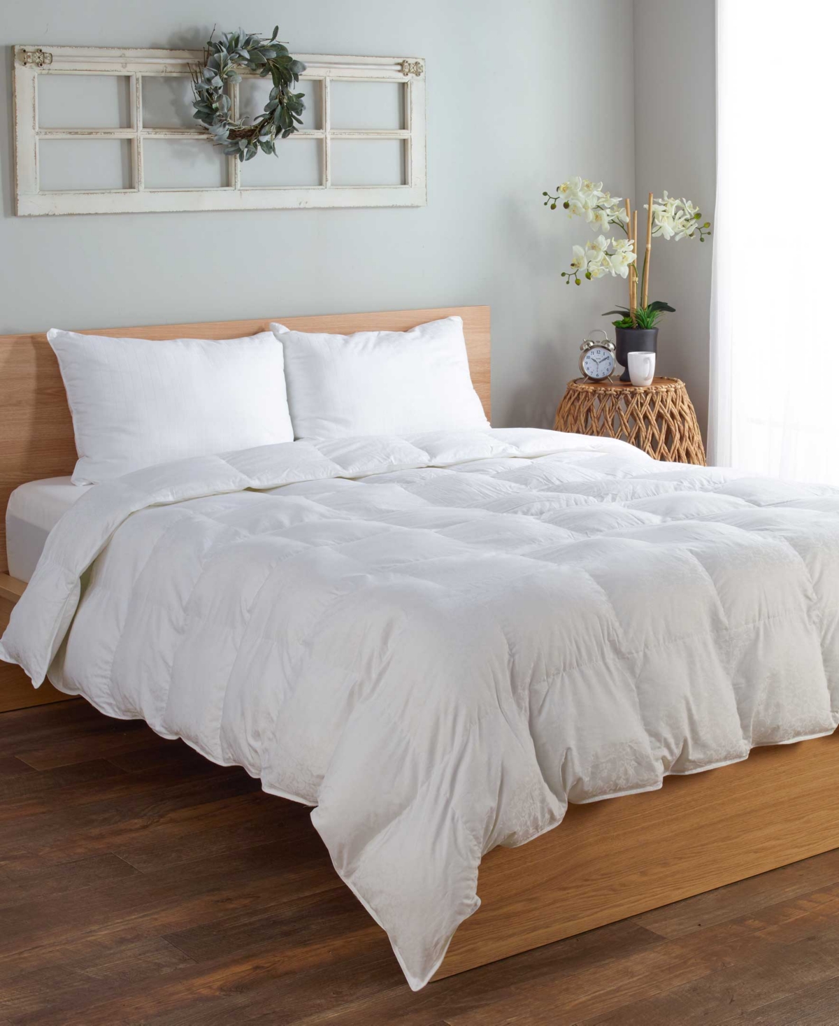 Shop Beyond Down 300 Thread Count Down Alternative Comforter, King In White
