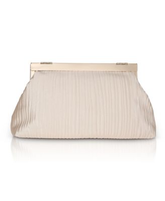 Woman's Haven Satin Jacquard Pouch Clutch Handbag