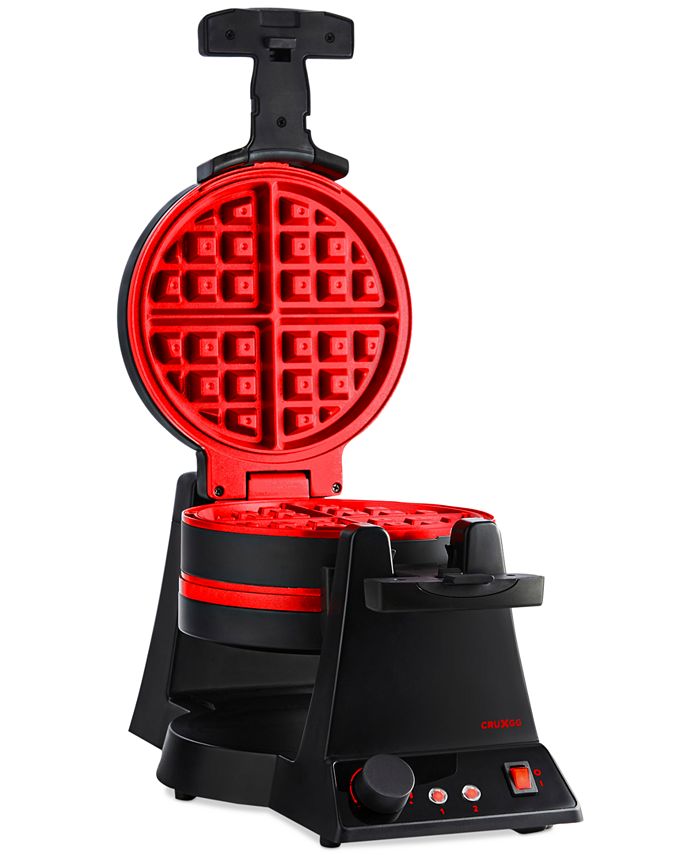 Crux CRUXGG Double Nonstick Rotating Belgian Waffle Maker Macy's