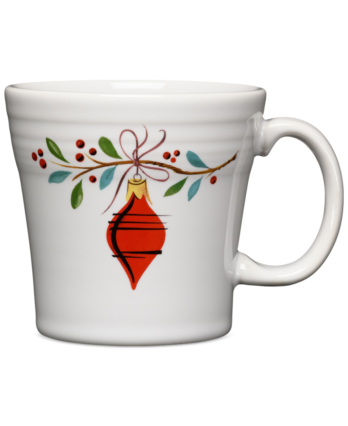 Fiesta Nutcracker Tapered Mug In Open White