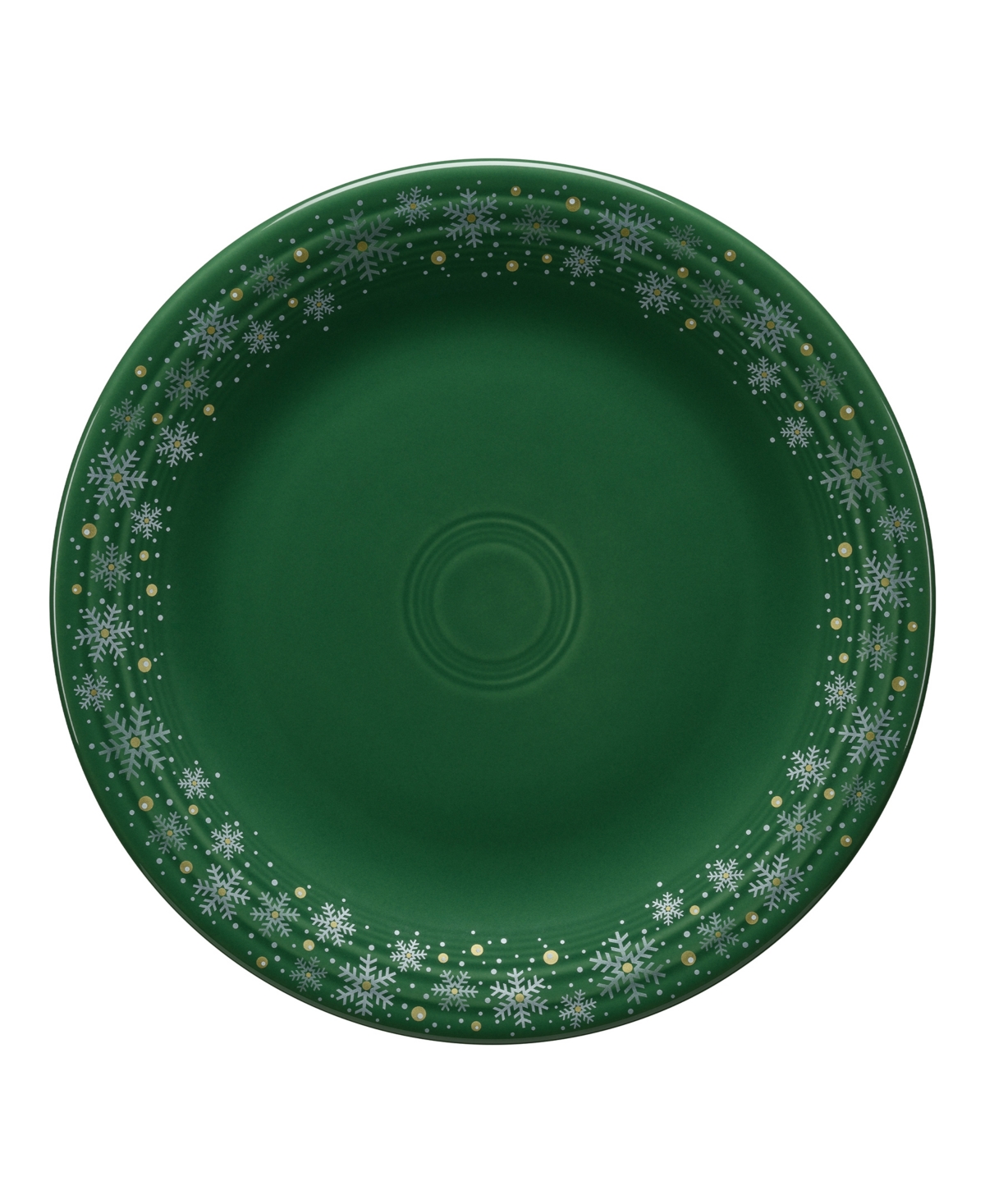 Fiesta Jade Snowflake Dinner Plate