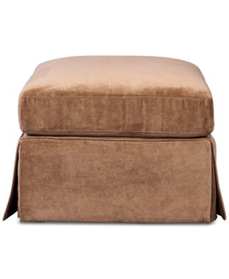 Harnsey 32" Fabric Ottoman, Created for Macy's