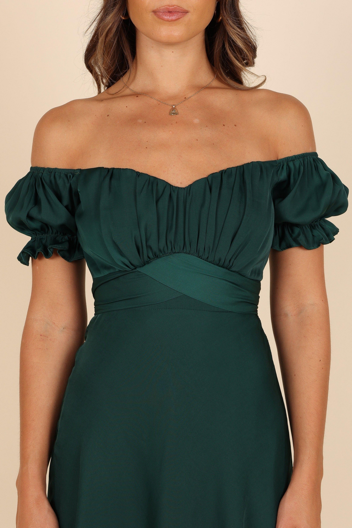 Petal and Pup Women's Mickenna Sweetheart Frill Midi Dress