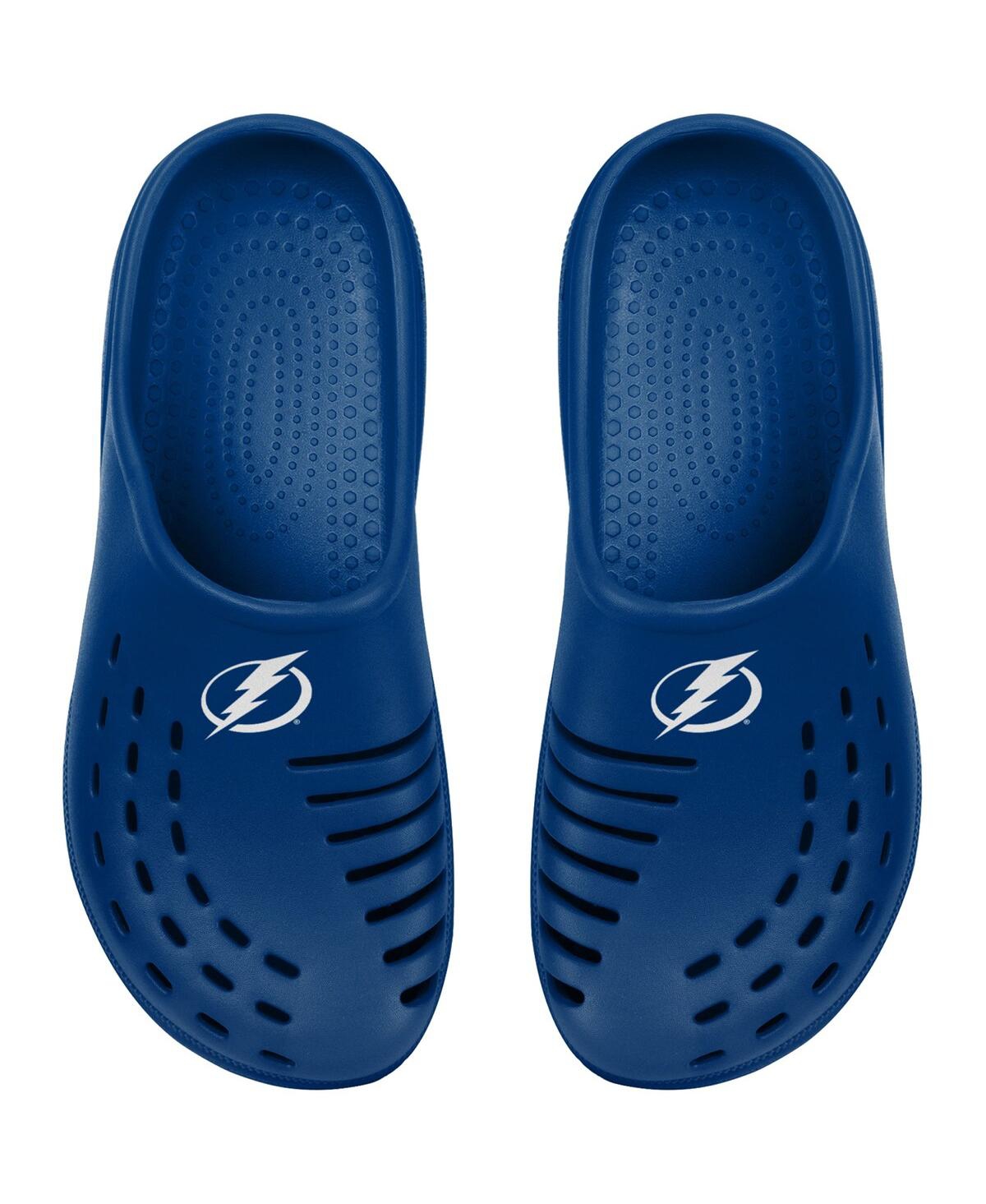Foco Kids' Youth Boys And Girls  Blue Tampa Bay Lightning Sunny Day Clogs