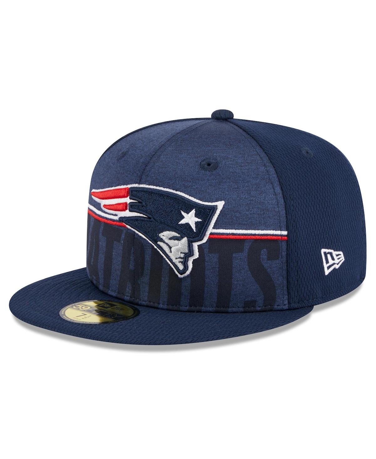 Shop New Era Men's  Navy New England Patriots 2023 Nfl Training Camp 59fifty Fitted Hat