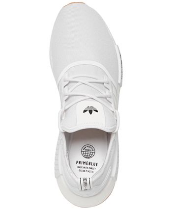 Adidas NMD_R1 Primeblue 'Triple White' | Men's Size 5.5