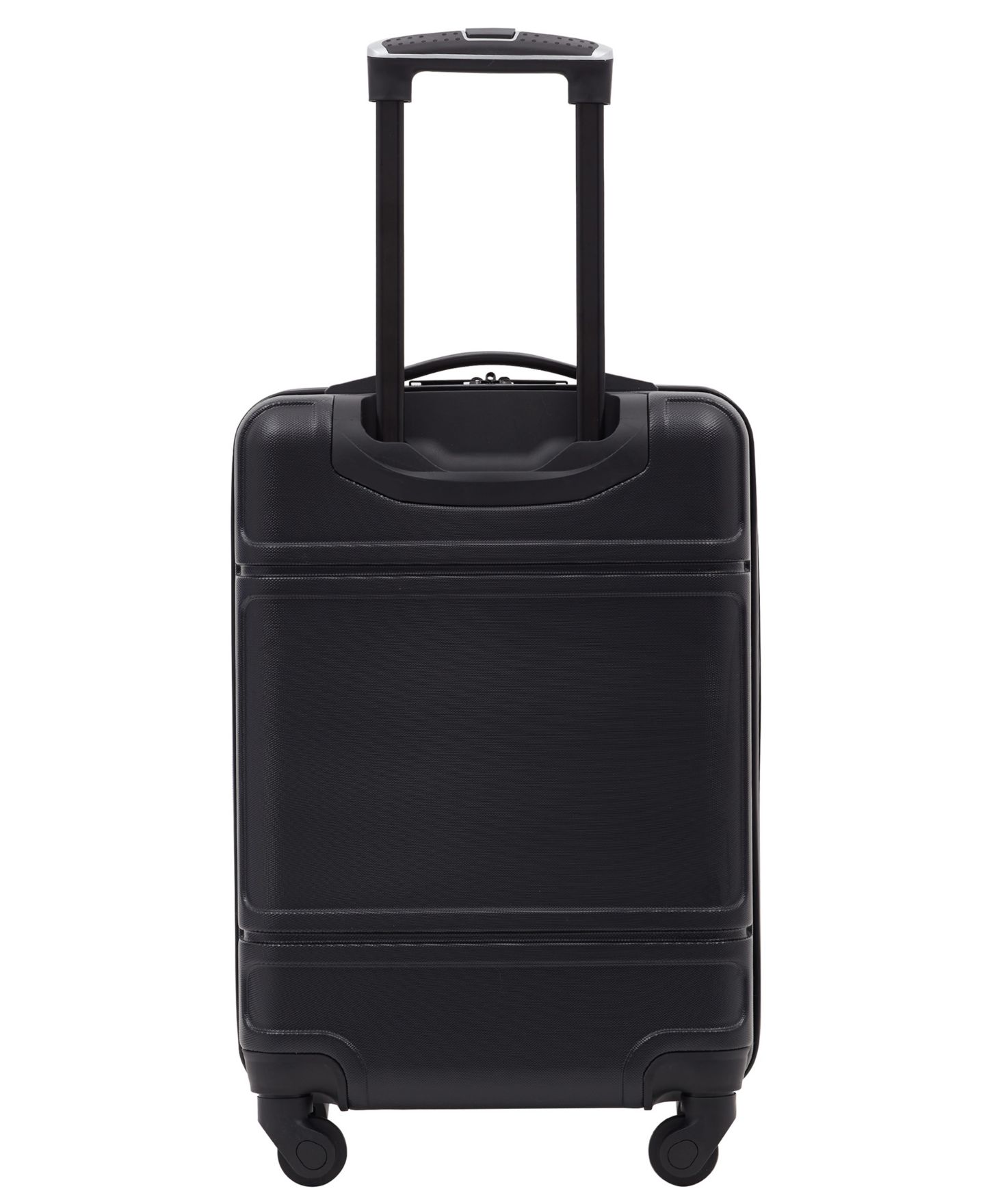 Чемодан Travelers Club Skyline Collection 20" Rolling Carry-On with 360 Degree 4-Wheel System, цвет: Чёрный — фото 2