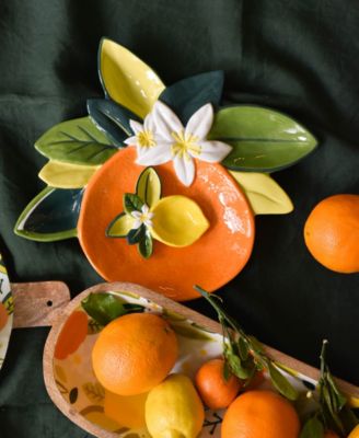 Orange Platter 13''